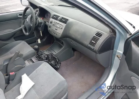 2004 Honda Civic Hybrid from USA, damaged, VIN JHMES95694S006499